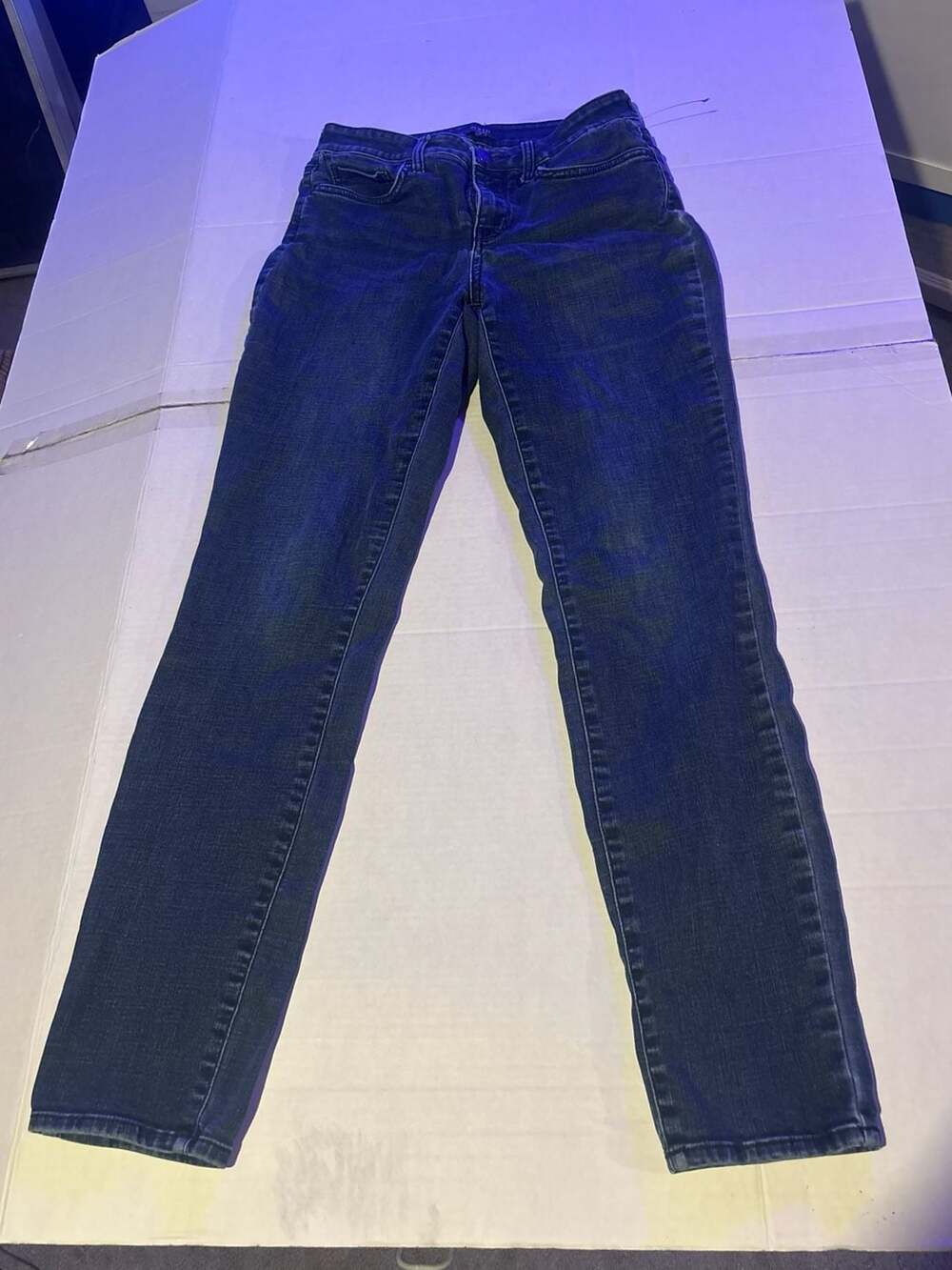 NYDJ Alina Legging Jeans Size 4 Dark Wash Lift Tuck Denim Pants